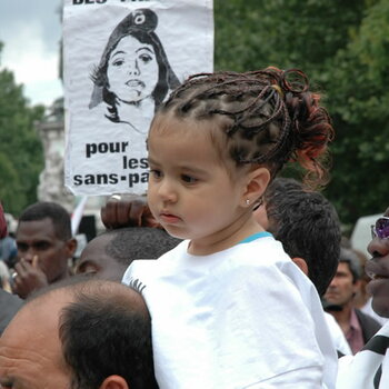Manif sans-papiers 12 juin 04