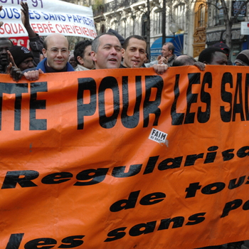 Manif sans-papiers 05.03.2005