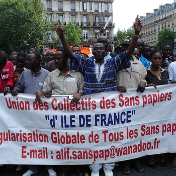 Manif sans-papiers 27.08.05