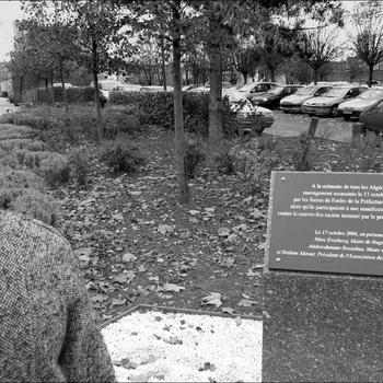 Stèle mémoire du 17 octobre 1961