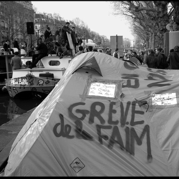 Sans-papiers en grève de la faim