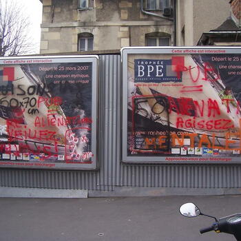 Déboulonneurs Paris 24/02/2007