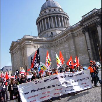 Manif culture recherche 14.03.07