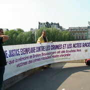 Hommage à Brahim Bouarram le 1er mai 2007