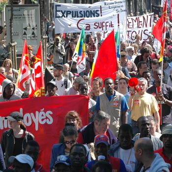 Manif anniversaire St-Bernard 25/08/2007