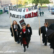 le 23-10-2007 grève des avocats TGI Amiens