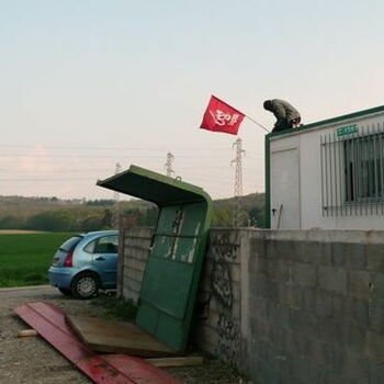 Grève des salariés sans-papiers en île-de-France 04/2008