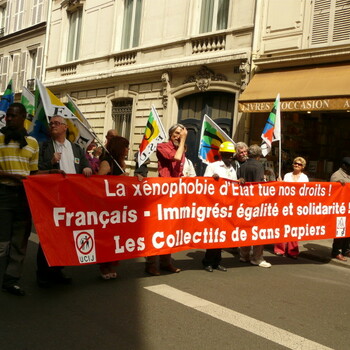 Sans-papiers Paris 10 mai 2008