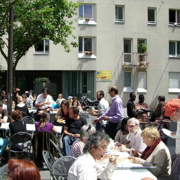 Grévistes sans-papiers de DMMS Paris 20e