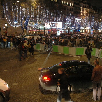 Rassemblement de solidarité avec la population grecques 12 déc.2008