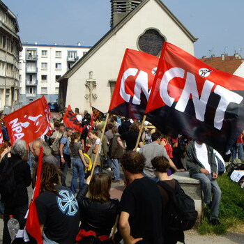 Calais - Manifestation transnationale pour la liberté de circulation 27 juin 2009
