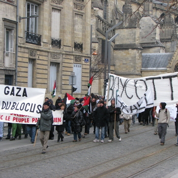 Solidarité Gaza janvier 2010