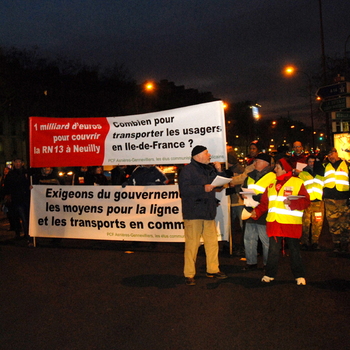 RN13 contre ligne 13