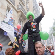 Manifestation à Paris pour la sauvegarde du régime retraite