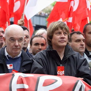 Manifestation à Paris pour la sauvegarde du régime retraite