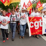 Manifestation à Paris pour la sauvegarde du régime retraite