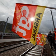 Contre la réforme des retraites à CHERBOURG