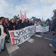 Contre la réforme des retraites à CHERBOURG