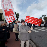 Contre la réforme des retraites à CHERBOURG