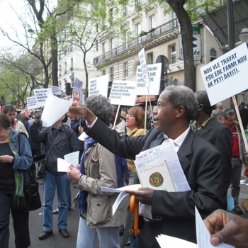 Solidarité avec les haïtiens 01/2011