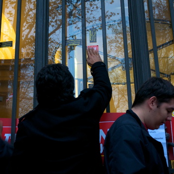 Actions symboliques contre le capitalisme boursier 2011