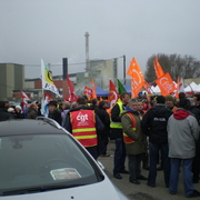 PETROPLUS Petit-Couronne (76) - Rassemblement du 18/01/2012