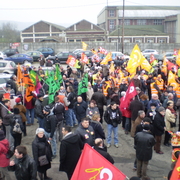 PETROPLUS Petit-Couronne (76) - Rassemblement du 18/01/2012