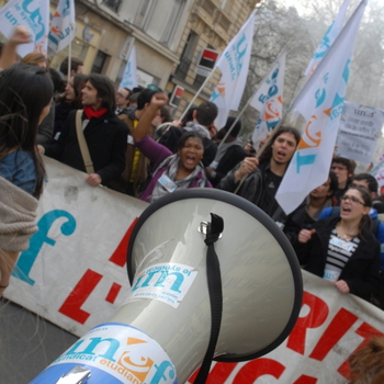 Manifestation européenne contre l'austérité Paris 29 février 2012