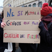 cueillir des fleurs