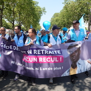 UNSA (137 visites) Manifestation intersyndicale à Paris le 6 juin 2023 contre le projet de retraite UNSA