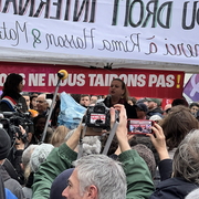 Rassemblement de soutien