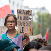 Jeune manifestante