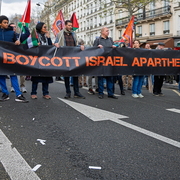 BDS (99 visites) Manifestation parisienne du 22 mars contre l'extrême-droite et le racisme BDS