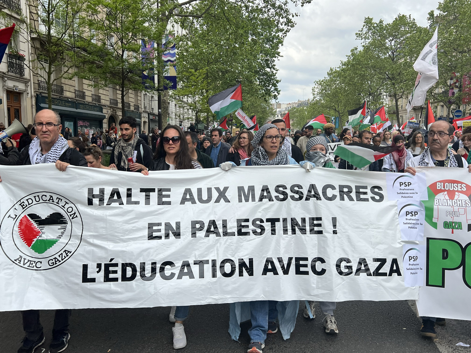 l'éducation avec Gaza