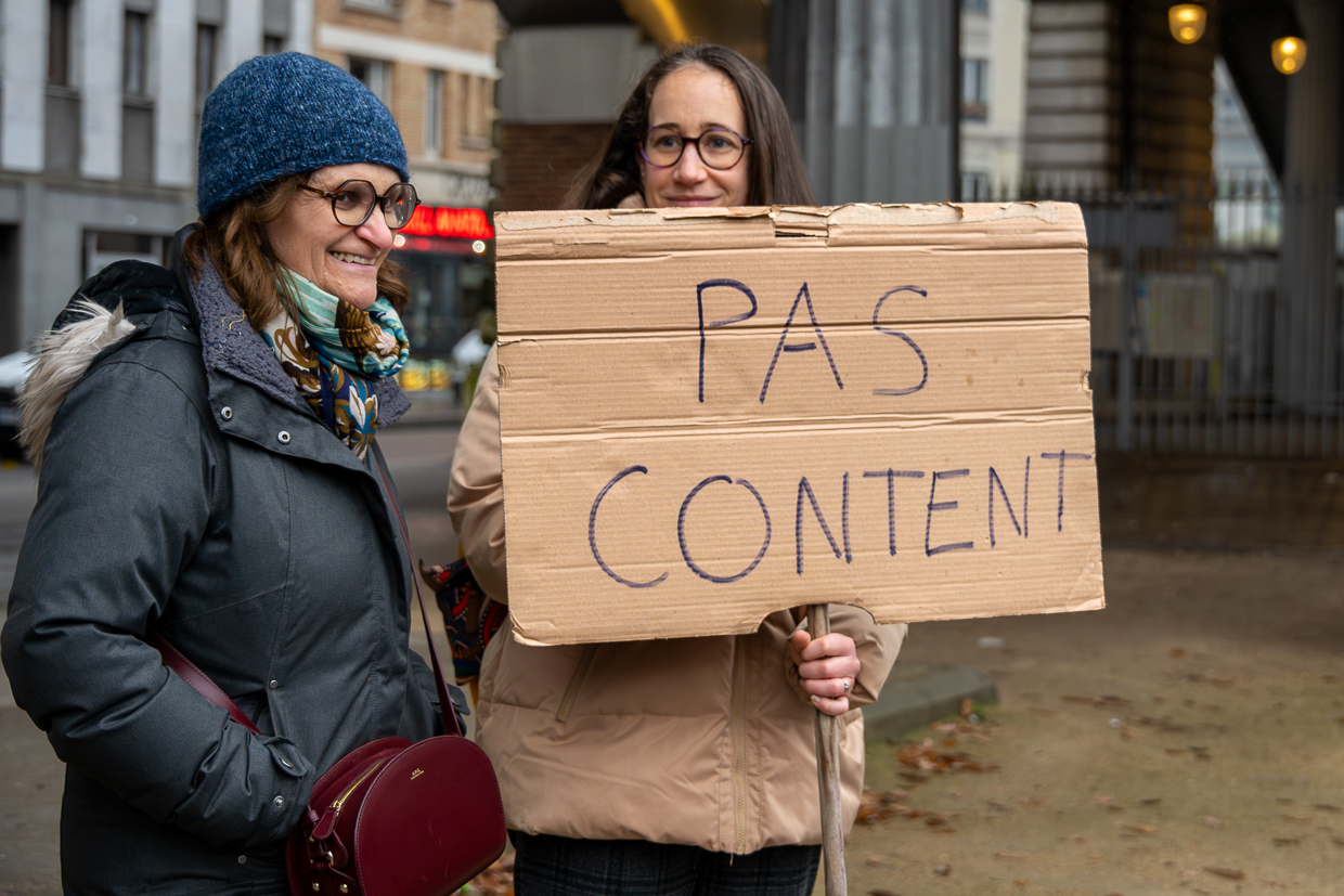 Pas content